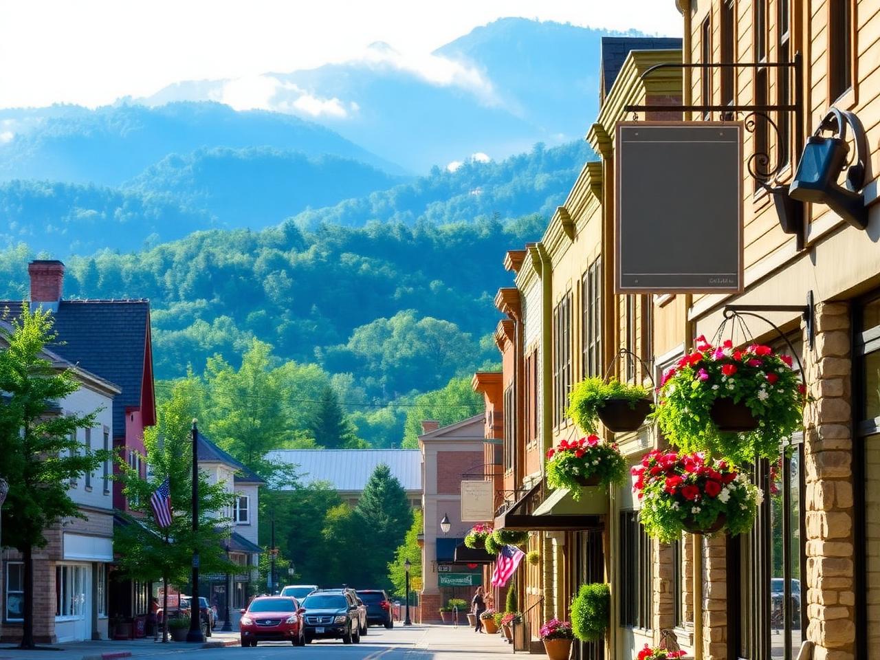 Downtown Blowing Rock, NC